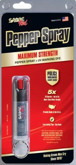 Sabre Red Economy Pepper Spray - Realty Supply Center