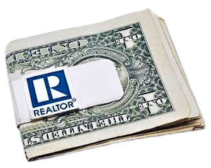 Money Clip with "R" Logo