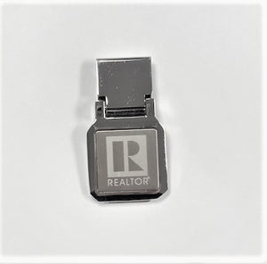 Money Clip with "R" Logo