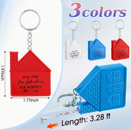 New Home Keychain Tap Measure
