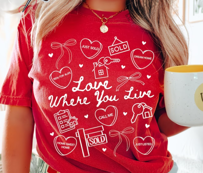 Real Estate Graphic T-Shirt