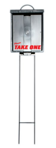 Mini Standing Brochure Box