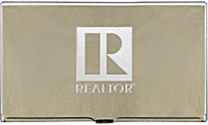 Business Card Holder, Metal, REALTOR®