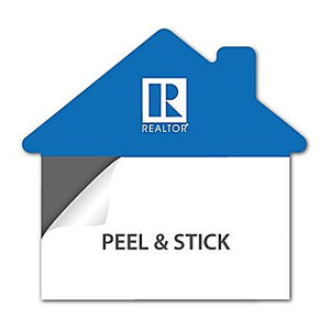 Business Card Magnets - House Shaped - 25 Pack