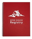 Open House Guest Register, Spiral Bound